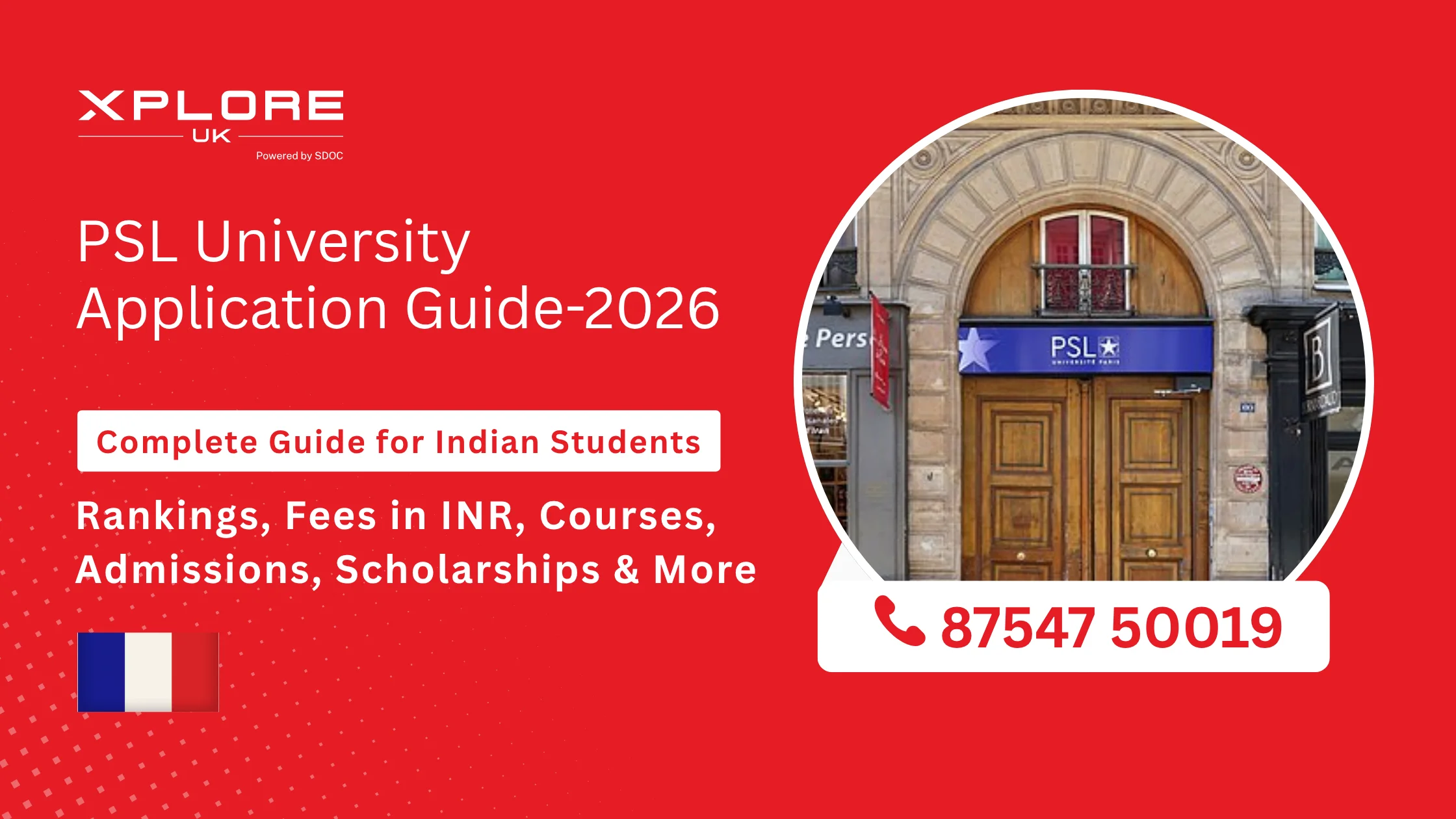 PSL University application process for international and Indian students seeking admission in France