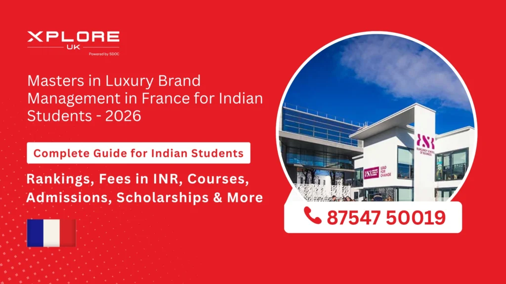 Students learning Masters in Luxury Brand Management in France