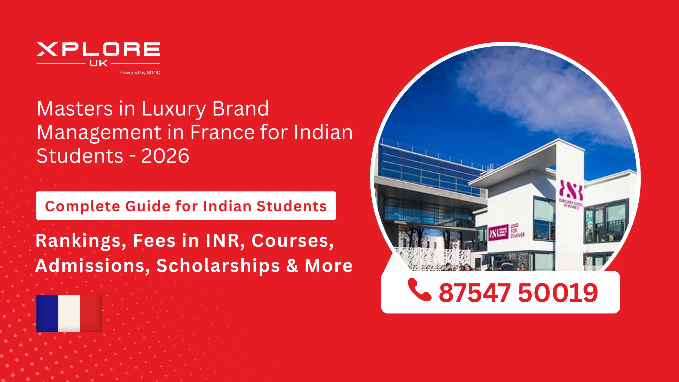 Students learning Masters in Luxury Brand Management in France